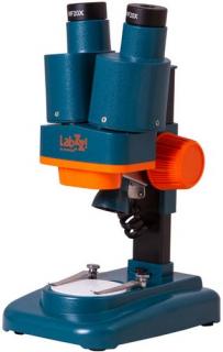 Stereoskopický mikroskop Levenhuk LabZZ M4 (Zvětšení: 40х. Stereomikroskop s pracovní vzdáleností 75 mm)