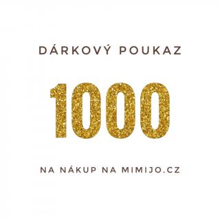 Dárkový poukaz na 1000 Kč