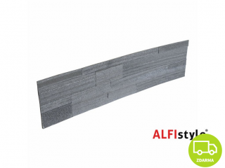 ALFIstick ® - 3D samolepicí kamenný obklad, šedý pískovec, ESP012 VZOREK Barva: Kamenný obklad z pískovce v šedé barvě