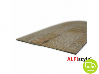 ALFIstick ® - 3D samolepicí kamenný obklad, zlatý pískovec, ESP006 VZOREK Barva: Kamenný obklad zlatý pískovec