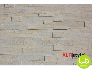 ALFIstick ® - 3D samolepicí kamenný obklad, žlutý mramor, ESP011 Barva: mramor žlutý