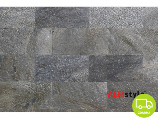 ALFIstick ® - samolepicí kamenný obklad, břidlice šedozelená, ESP009 Barva: břidlice šedozelená