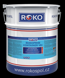 Barva na kontejnery Rokoprim Container V81 RK 108-23 Kg Barva: Ral 7032 šedá