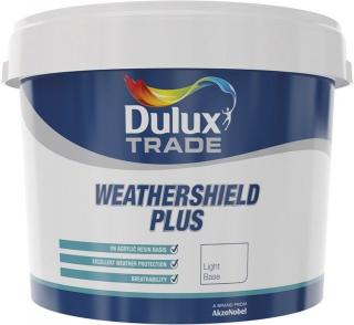 Dulux Trade Weathershield Plus Bílá hmotnost: 10l