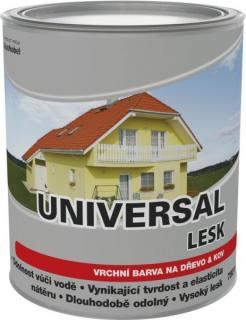 Dulux Universal lesk/0,375l Barva: lesk černý