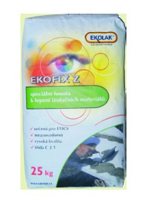 EKOFIX Z šedý E4001 hmotnost: 25kg