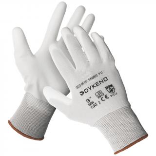Fabric PU textilní máčené montážní rukavice 06 hmotnost: 07