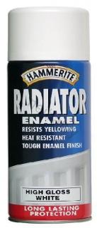 Hammerite Antikorozní sprej Radiator 400 ml Barva: bílá