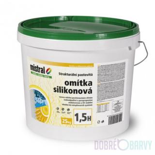 Mistral omítka silikonová/bezpříplatkový/Symphony/25kg hmotnost: zrnitost 2,0mm