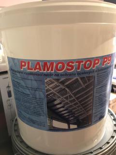 Plamostop P9  na ocelové konstrukce hmotnost: 10kg PLATBA PŘEDEM