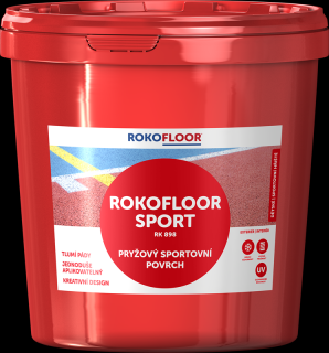 ROKOFLOOR® SPORT červený set hmotnost: 12kg