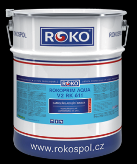 Samozákladující barva Rokoprim Aqua V2 RK 611-23 Kg Barva: ČSN 0840