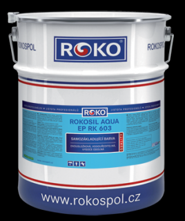 Samozákladující barva Rokosil Aqua EP RK 603 set (20+2,5) Kg Barva: ČSN 1000