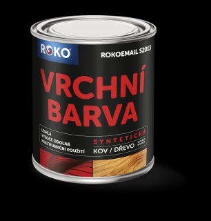 Univerzální barva na dřevo a kov Rokoemail S 2013-9 Kg Barva: ČSN 5400