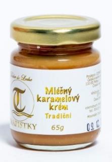 Mléčný karamelový krém - Tradiční velikost skleniček: malé skleničky (65g)
