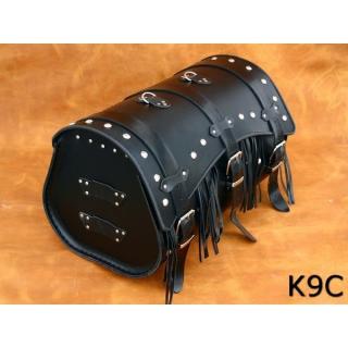 Kožený kufr - válec na chopper 48cm typ 09C (9C Kufr)