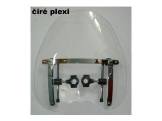 Plexi chopper čiré 42x45cm