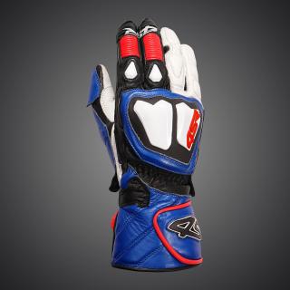 4SR Stingray Race Spec rukavice modré Velikost: 2XL