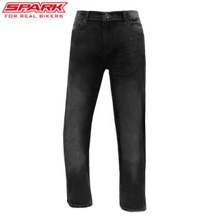 Dámské džínové moto kalhoty Spark Lady Boddie černé Velikost: 2XL