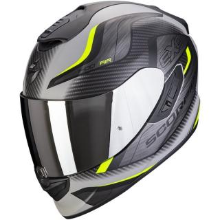 Moto přilba SCORPION EXO-1400 EVO AIR ATTUNE matná šedo-černo-neonově žlutá Velikost: 2XL