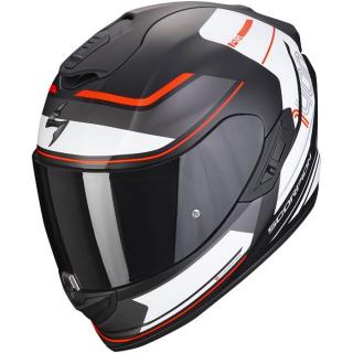 Moto přilba SCORPION EXO-1400 EVO AIR VITTORIA matná černo-bílá Velikost: 2XL