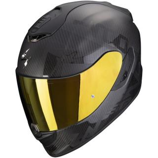 Moto přilba SCORPION EXO-1400 EVO CARBON AIR CEREBRO černá Velikost: S