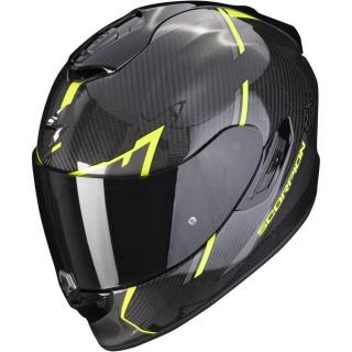 Moto přilba SCORPION EXO-1400 EVO CARBON AIR KENDAL černo-neonově žlutá Velikost: 2XL