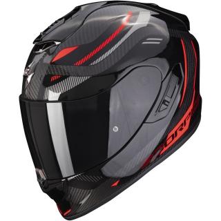 Moto přilba SCORPION EXO-1400 EVO CARBON AIR KYDRA černo-červená Velikost: 2XL