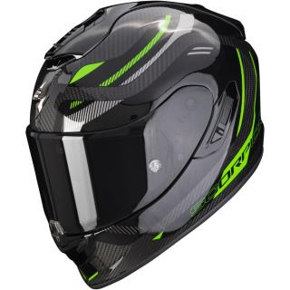 Moto přilba SCORPION EXO-1400 EVO CARBON AIR KYDRA černo-zelená Velikost: 2XL