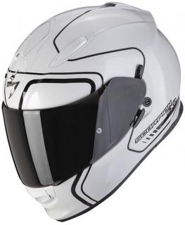 Moto přilba SCORPION EXO-491 WEST bílo-černá Velikost: L