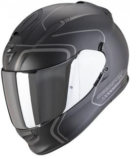 Moto přilba SCORPION EXO-491 WEST matná černo-stříbrná Velikost: XS