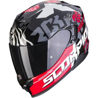 Moto přilba SCORPION EXO-520 EVO AIR BAGOROS černo-červená Velikost: XL