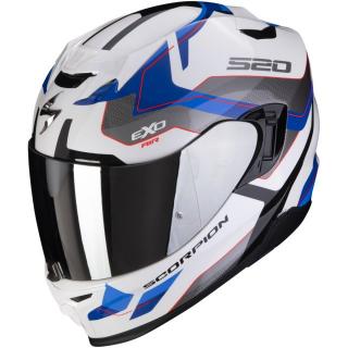 Moto přilba SCORPION EXO-520 EVO AIR ELAN modro-bílá Velikost: XL