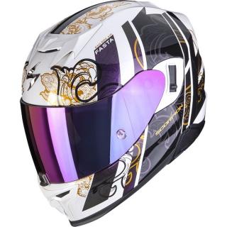 Moto přilba SCORPION EXO-520 EVO AIR FASTA bílý chameleon Velikost: L
