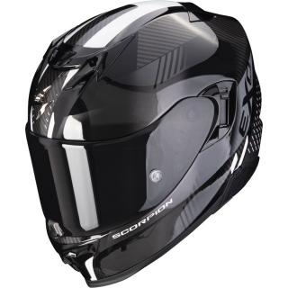Moto přilba SCORPION EXO-520 EVO AIR LATEN černo-bílá Velikost: XL