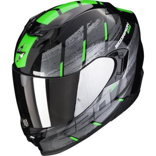 Moto přilba SCORPION EXO-520 EVO AIR MAHA černo-zelená Velikost: XL