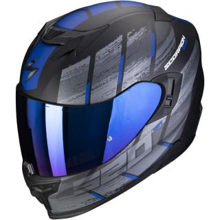 Moto přilba SCORPION EXO-520 EVO AIR MAHA matná černo-modrá Velikost: XXL