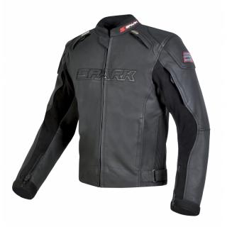 Pánská kožená bunda Spark Motostar černá Velikost: L