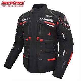 Pánská textilní moto bunda Spark Avenger EVO černá Velikost: L