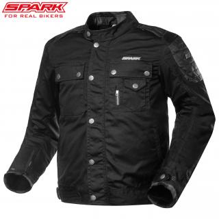 Pánská textilní moto bunda Spark Connel černá Velikost: L