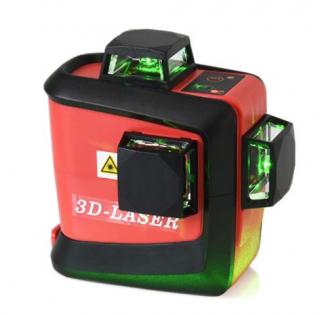 Křížový laser FKD MW-93T 3 x 360 - zelený paprsek