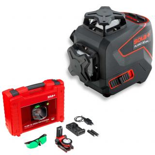SOLA - Plano 3D křížový laser zelený 360° Professional