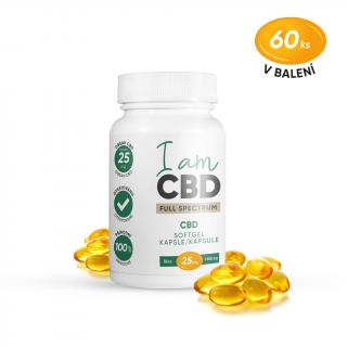 Full spectrum CBD kapsle 1500 mg 60 ks