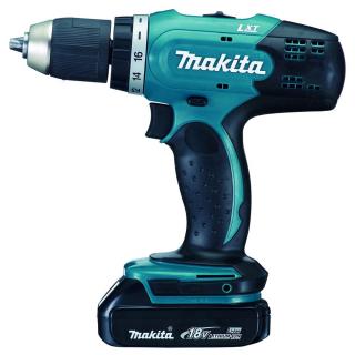 Makita aku vrtací šroubovák Li-ion LXT 18V/1,5Ah, DDF453SYE