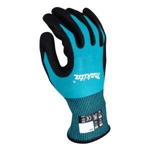Makita rukavice pracovní pletené basic, nitril, velikost L/9, P-84698