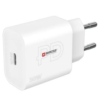 SKROSS DC56-PD30 USB-C nabíjecí adaptér Power charger 30W EU, Power Delivery, typ C