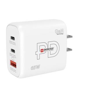 SKROSS DC57USA-PD65 USB A+C nabíjecí adaptér Power charger 65W GaN US, Power Delivery, typ A