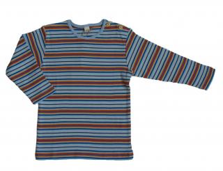 Tričko s dl. rukávem "Obláček" (Dětské tričko s dlouhým rukávem, biobavlna, pruhované)