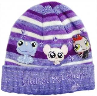 Dětská zimní čepice Littlest Pet Shop 4101 fialková barva: lila, Velikost: 52