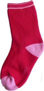 Teplé ponožky Jahůdka- Strawberry 953-144 barva: červená, Velikost: 27-30